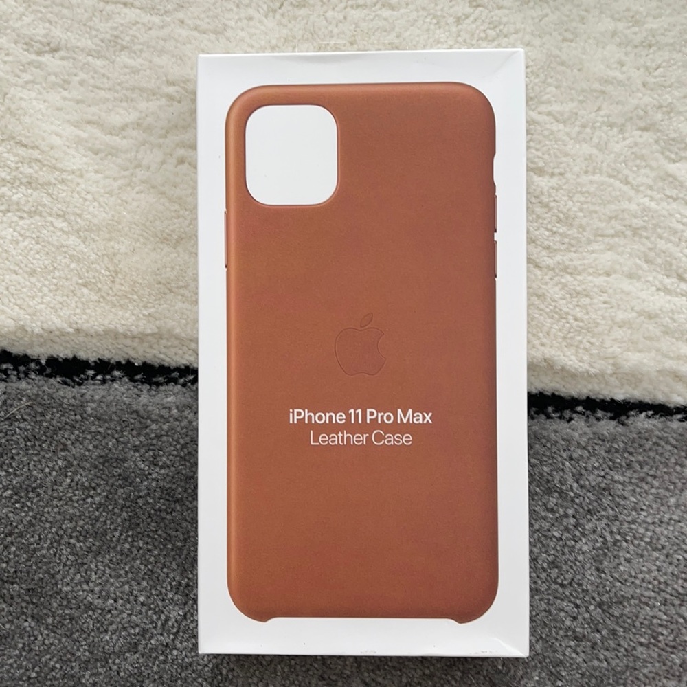 Apple Leather Phone Case